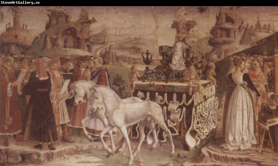 Francesco del Cossa The Triumph of Minerva March,From the Room of the Months